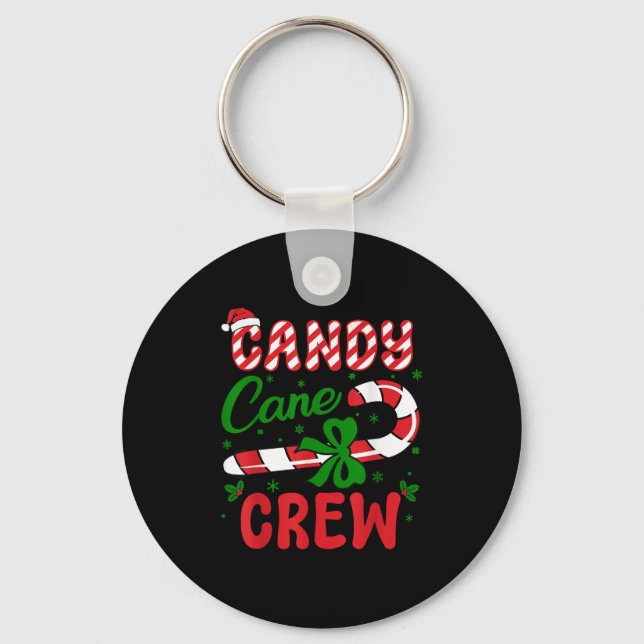 Llavero Candy Cane Crew Tester Lovers Taster Group Funny C (Anverso)