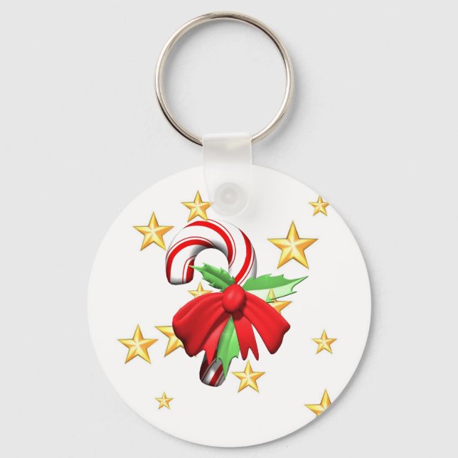 Llavero Candy Cane Keychain (Anverso)