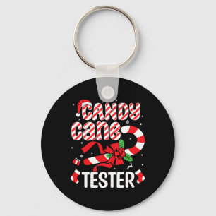 Llavero Candy Cane Tester Crew - Funny Navidades Holiday M