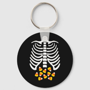 Llavero Candy Corn Skeleton Cage Halloween Costume
