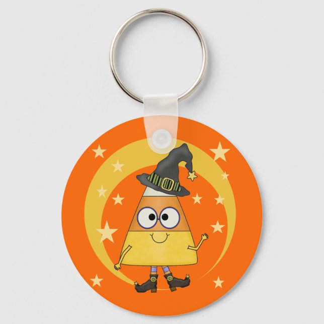 Llavero Candy Corn Witch Halloween (Anverso)