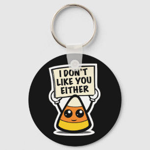 Llavero Candy Corn "Yo tampoco me gustas"