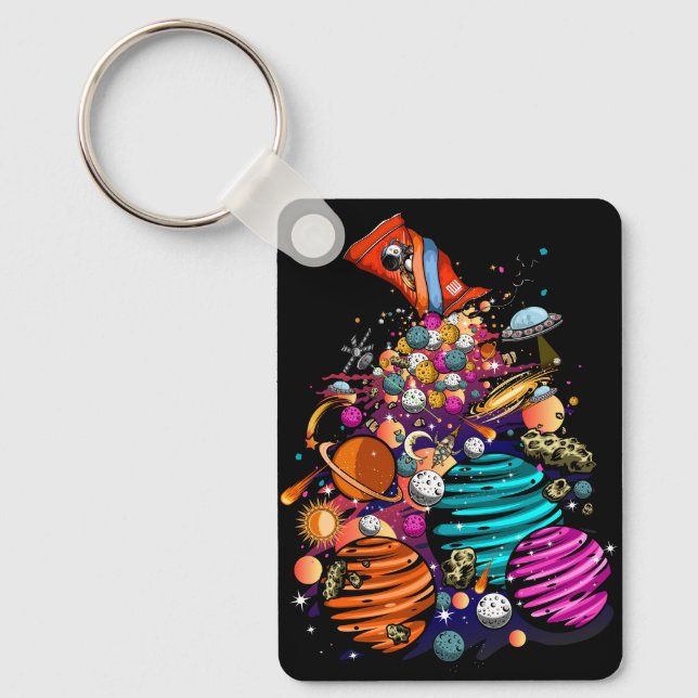 Llavero Candy espacial (Anverso)