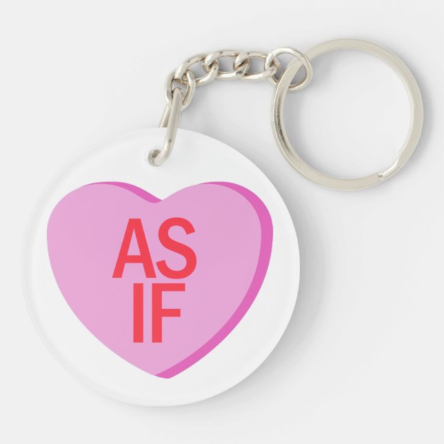 Llavero Candy Heart - COMO SI (Atrás)