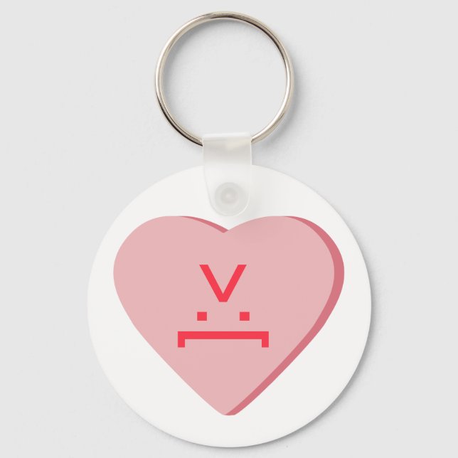 Llavero Candy Heart - Devil Face (Anverso)