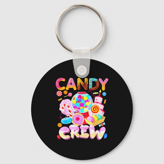 Llavero Candy Land Candy Crew Party Halloween Costumes Adu (Anverso)