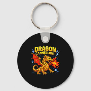 Llavero Canelloni de Dragón Regalo de Chiste de Comida Ita