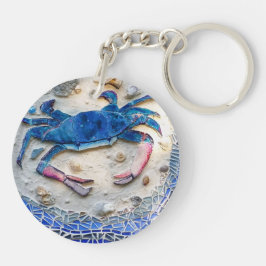 Llavero Cangrejo azul