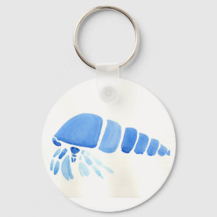 Llavero Cangrejo de ermitaño azul