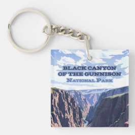 Llavero Cañón Negro del Parque Nacional de Gunnison CO