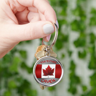 Llavero Cañones de clave de recuerdo de Canadá Cadena de c