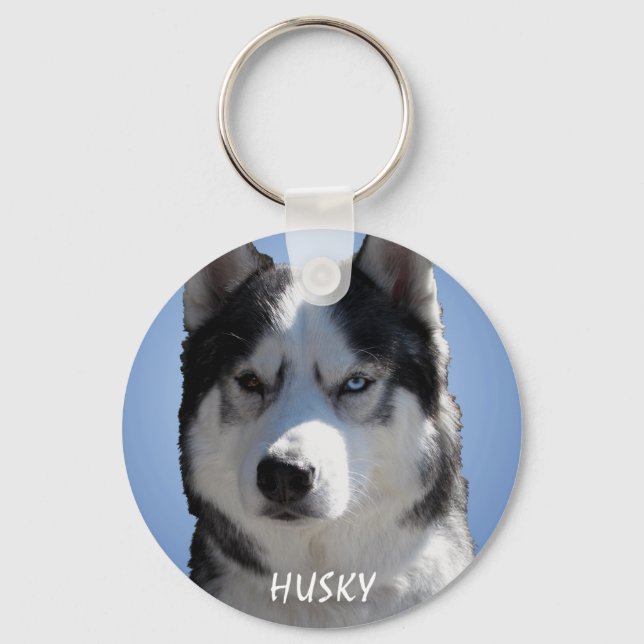 Llavero Cañones de llave Husky Personalizado de cadenas de (Anverso)
