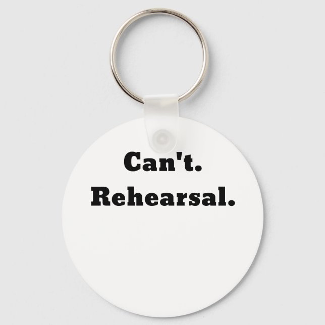 Llavero Cant Rehearsal (Anverso)