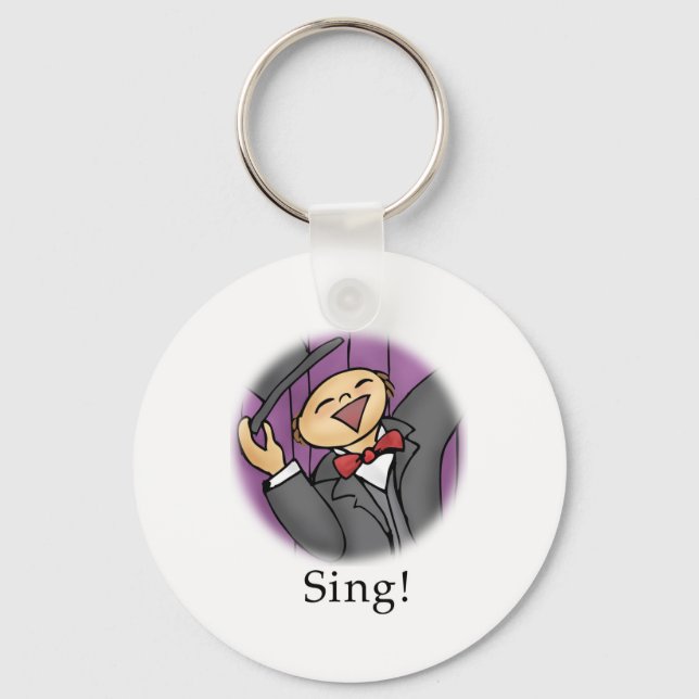 Llavero ¡Canta! (Anverso)