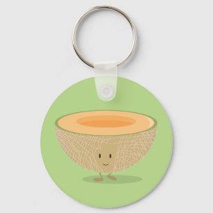 Llavero Cantaloupe sonriente
