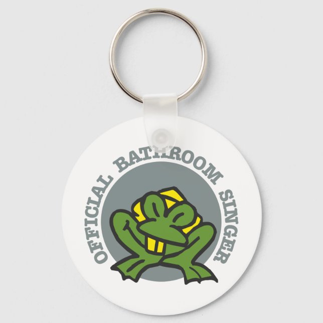 Llavero cantante de baño (Anverso)