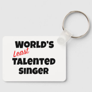 Llavero Cantante menos talentoso del mundo