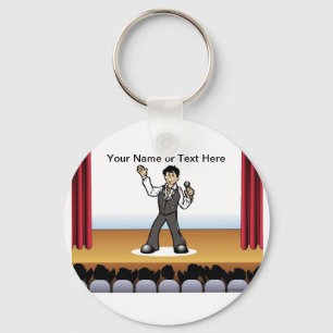 Llavero Cantante personalizado - Personalizado masculino