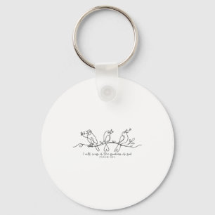 Llavero Cantare De La Bondad De Dios Salmo 89_1 Pájaro