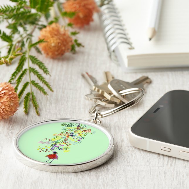 Llavero Canto de pájaro (Lado)