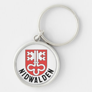 Llavero Cantón del escudo de armas de Nidwalden