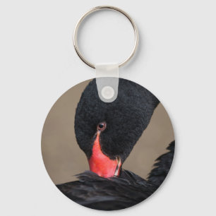 Llavero Canvas de imitación de cisne negro