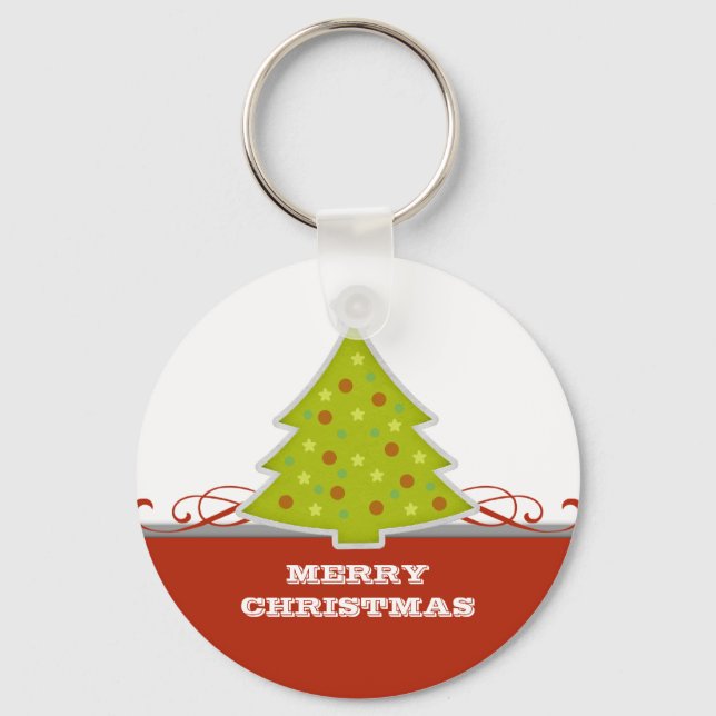 Llavero Capaz Keychain del Árbol de Navidad (Anverso)