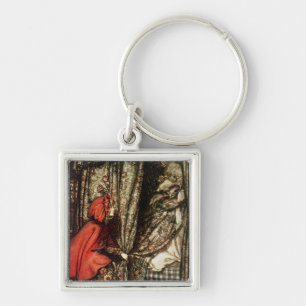 Llavero Caperucita Rojo de Arturo Rackham el