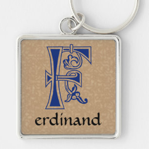 Llavero Capital Botánica Decorativa Medieval F