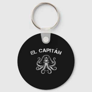 Llavero Capitán de barco Pulpo de pontón Pirata Náutico Ho