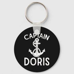 Llavero Capitán Doris Ancla Barco Navegación Yate Navío