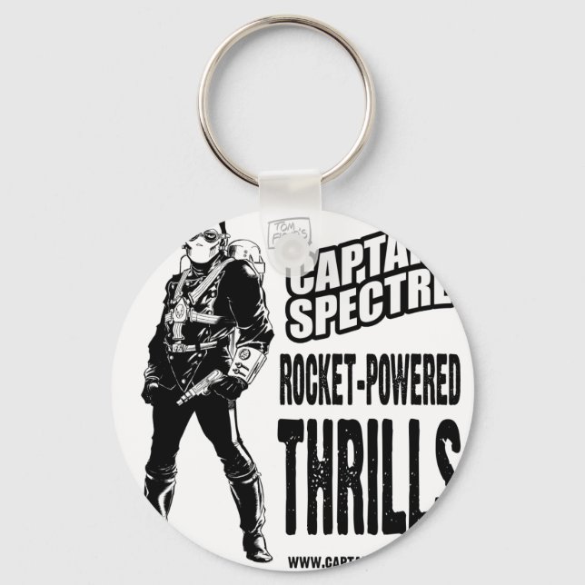 Llavero Capitán Espectador y la Legión Lightning (Anverso)