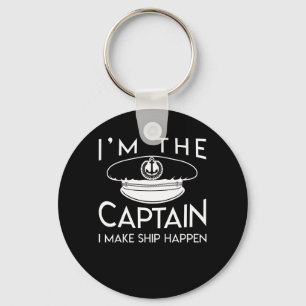 Llavero Capitán Make Ship Happen capitán canotaje
