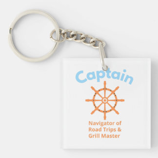 Llavero Capitán – Navegante de Viajes por Carretera