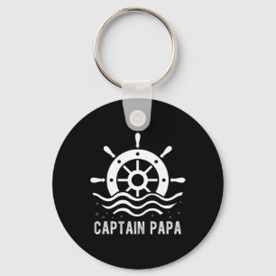 Llavero Capitán Papá Patrón del Día del Padre Pontón