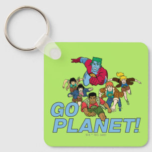 Llavero Capitán Planeta y los planetarios - ¡Vamos Planeta