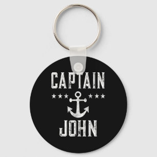 Llavero Capitán Vintage John - Cruceros familiares O Lago