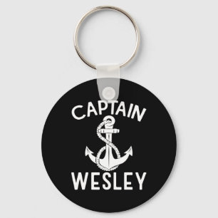 Llavero Capitán Wesley Ancla Barco Embarcación Yate Barco