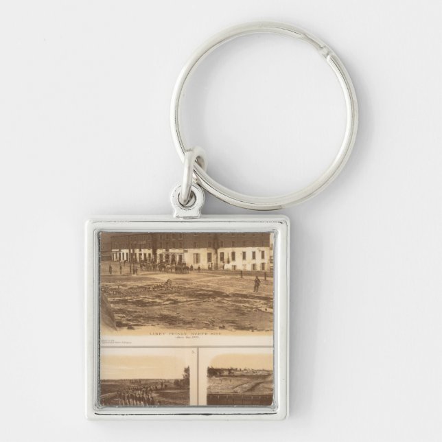 Llavero Capitol, prisión de Richmond Libby (Frente)