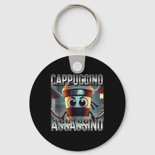Llavero Cappuccino Ino Coffee Amantes del Brainrot Italian