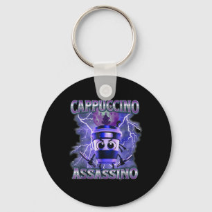 Llavero Cappuccino Ino Coffee Amantes del Brainrot Italian