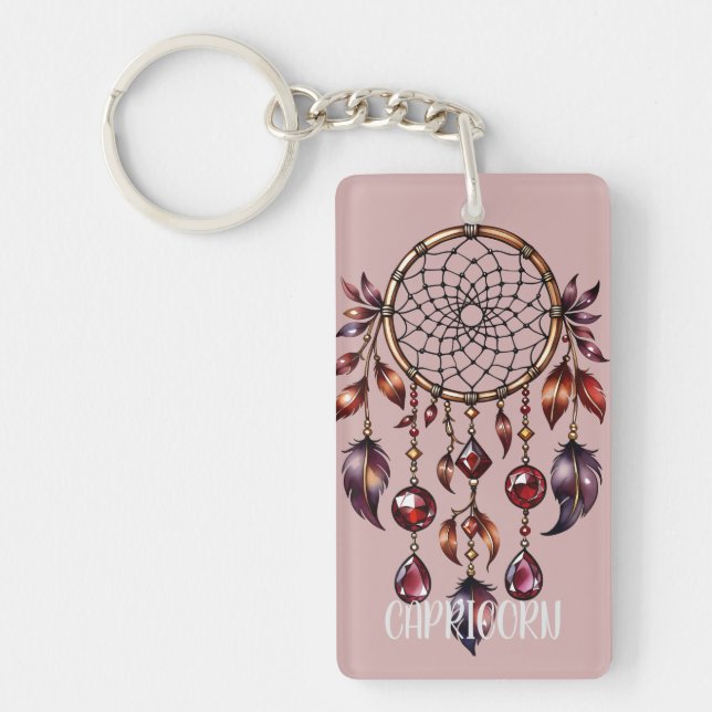 Llavero Capricorn Dreamcatcher (Frente)