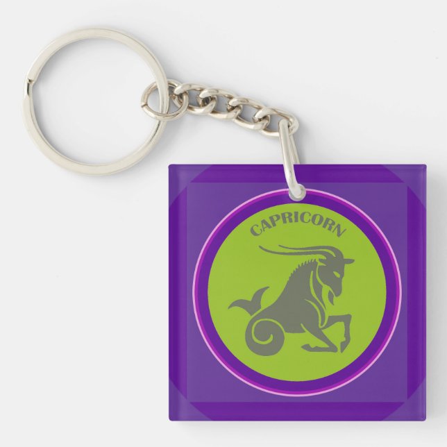 Llavero Capricorn Keychain (Frente)