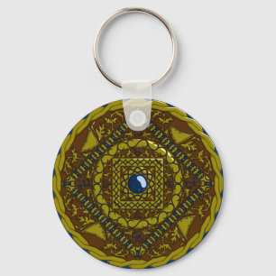 Llavero Capricorn Mandala Keychain