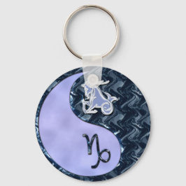 Llavero Capricorn Yin Yang
