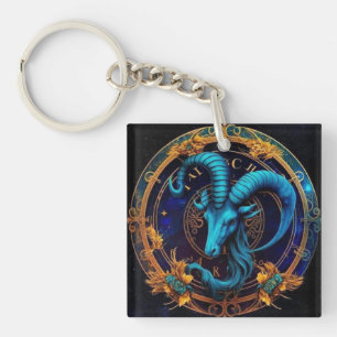 Llavero Capricorn Zodiak Keychain