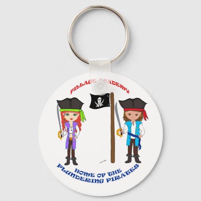 Llavero Capt Thaddeus y Mad Morgan (Anverso)