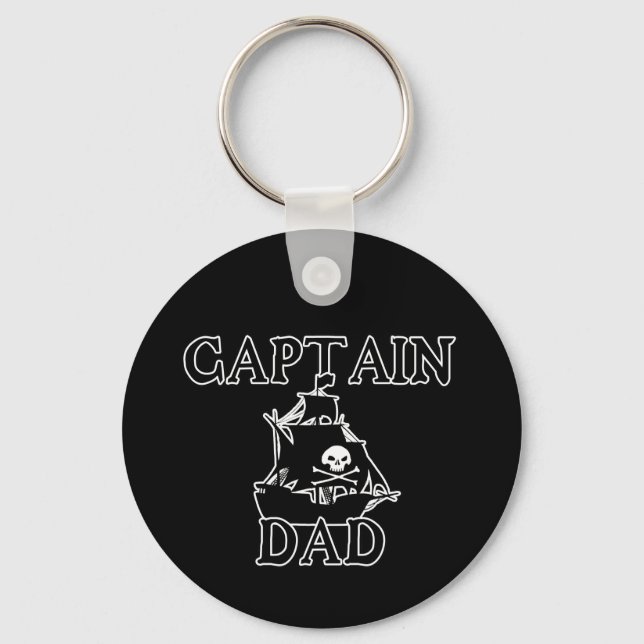 Llavero Captain Dad Keychain (Anverso)