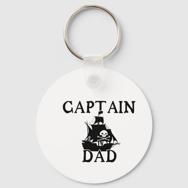 Llavero Captain Dad Keychain (Anverso)