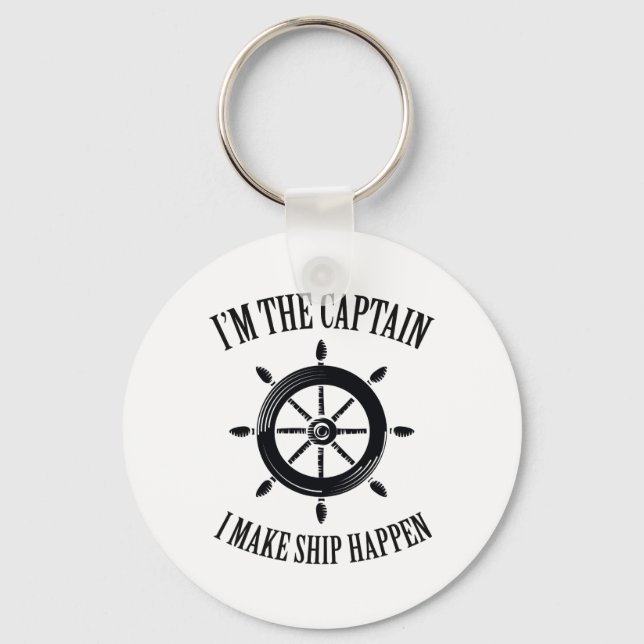 Llavero Captain Funny Boat Lover Dad Gift
